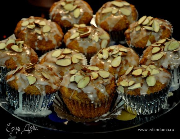 Лимонно-миндальные маффины Лимонно-миндальные маффины