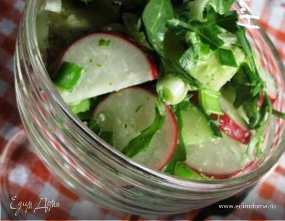 Салат "Весенняя Радуга"