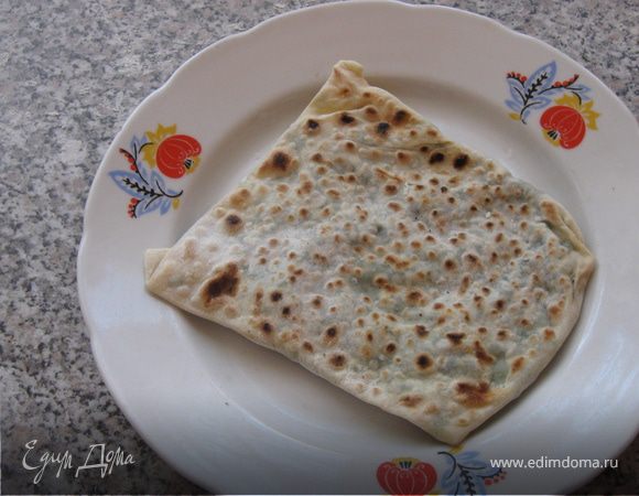 Лепёшка с зеленью