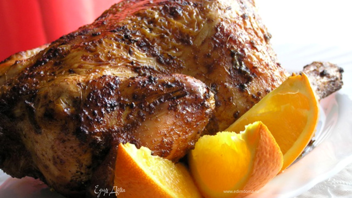 Курица с апельсином по-испански
