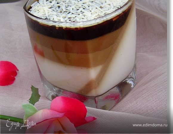 Шоколадно-желейный десерт Шоколадно-желейный десерт