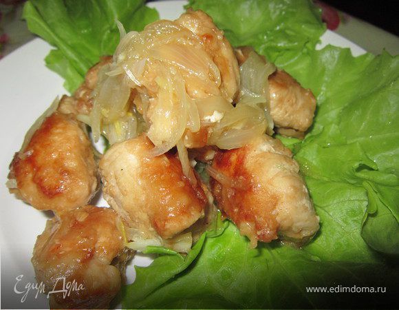 Куриные рулетики остро-сладкие