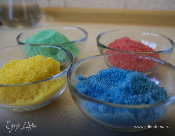 Цветной сахар/Color sugar Цветной сахар/Color sugar