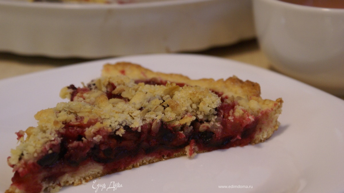 Сливовый пирог/Plum pie