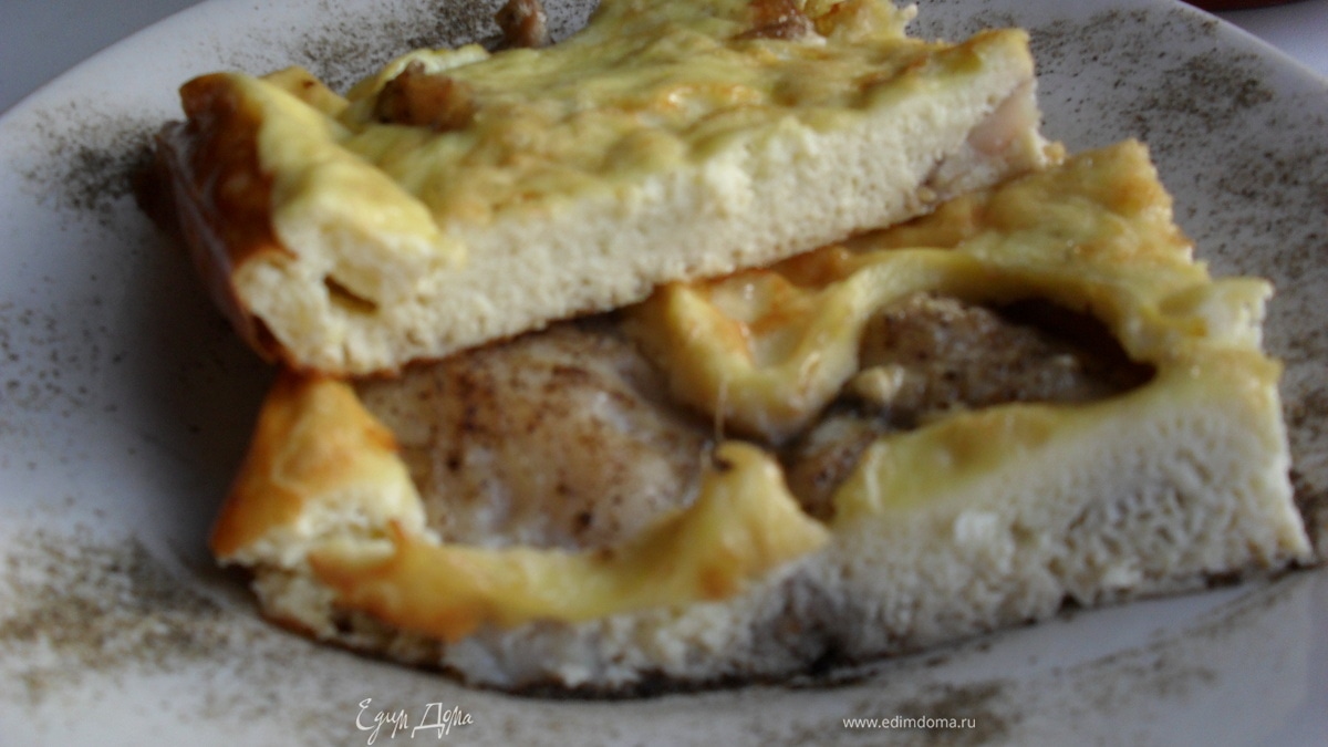 Рыбка в омлете