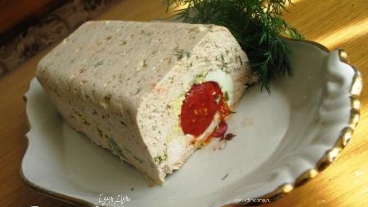 Куриный террин для Людмилы с сюрпризом