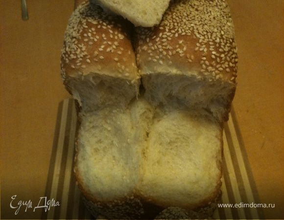 Булочки с повидлом "Дружная семейка" ленивый вариант в хлебопечке