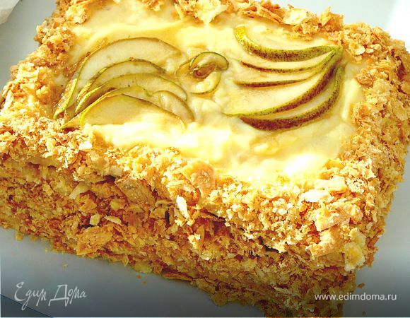 Торт "Грушевый Наполеон"