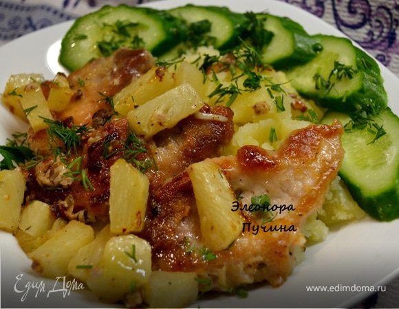 Свинина в ананасе Свинина в ананасе