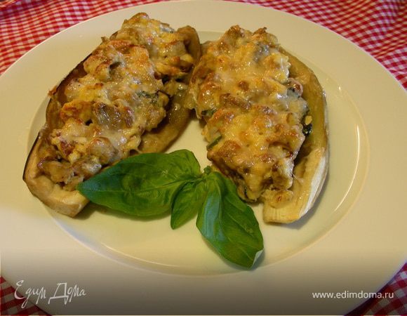 Баклажаны, фаршированные яичной начинкой