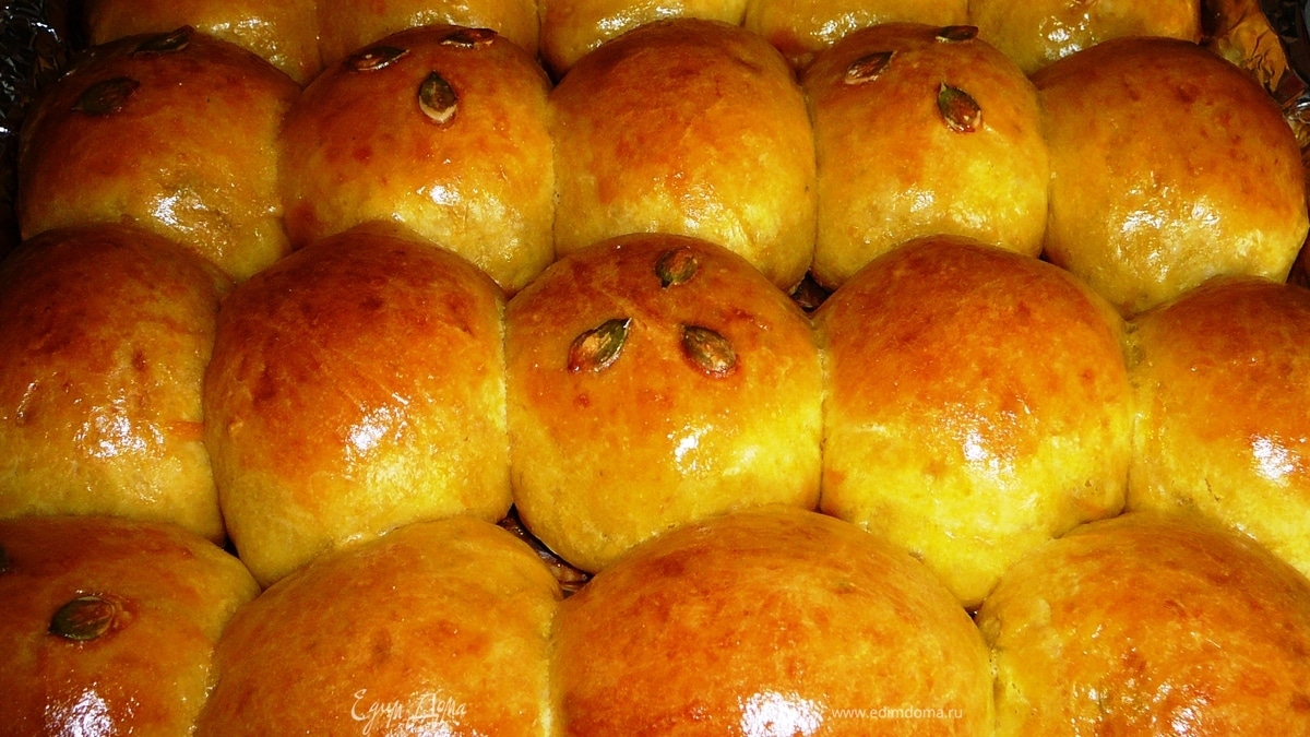 Тыквенные булочки