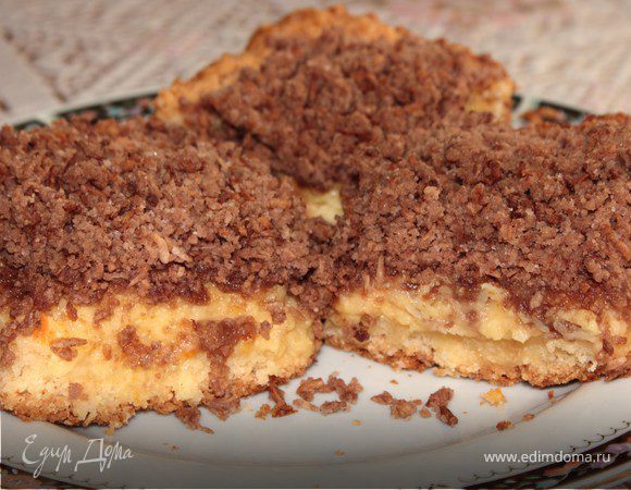  Баварский пирог с кокосово-шоколадным штрейзелем