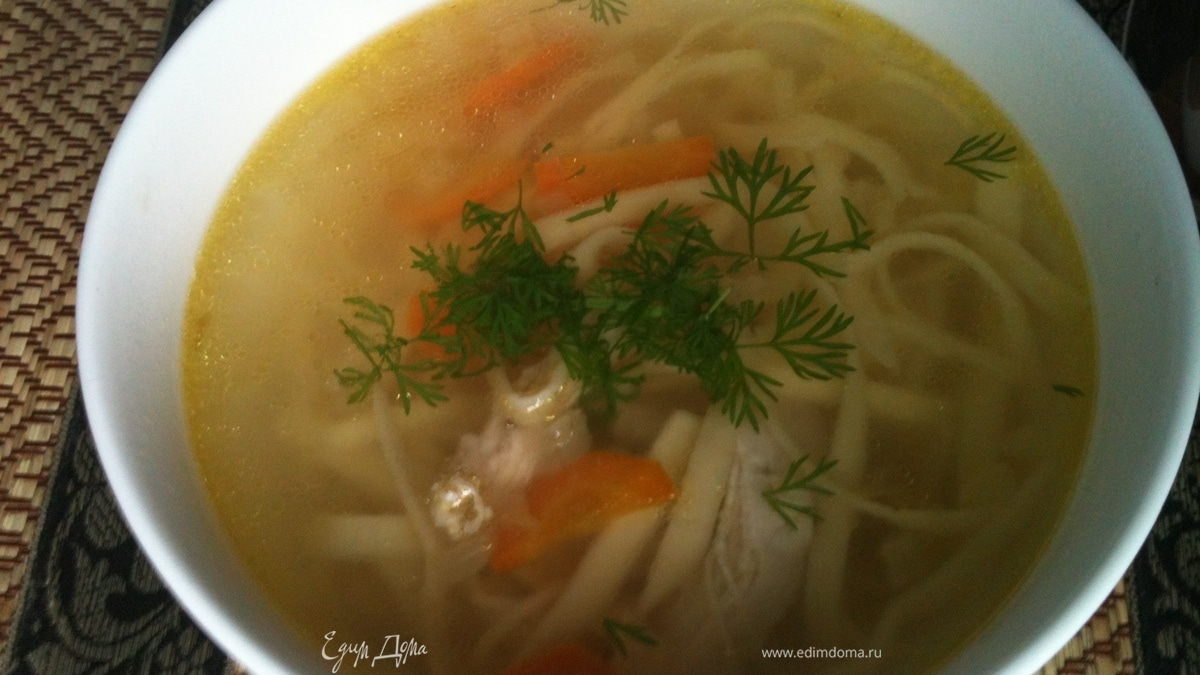 Лапша домашняя