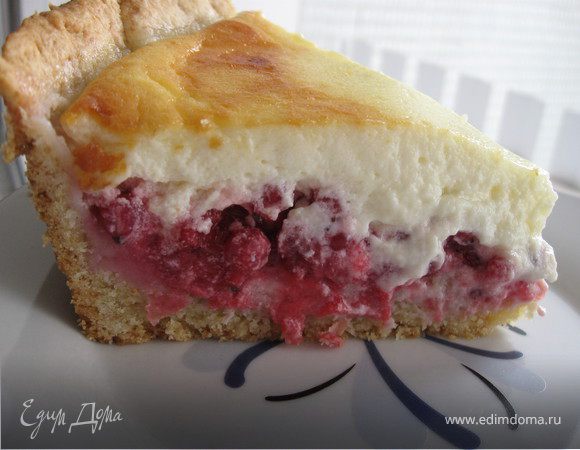 Новошотландский пирог из голубики со сливочным кремом Новошотландский пирог из голубики со сливочным кремом