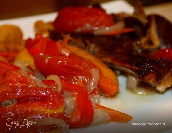 Баранина с овощами Баранина с овощами