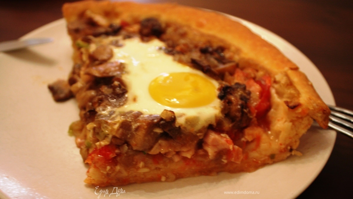 Деревенская пицца, или пирог :)