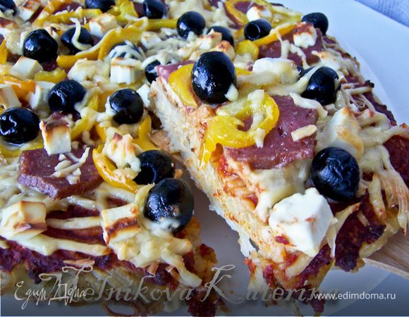 Пицца на спагетти - Spaghetti Pizza Пицца на спагетти - Spaghetti Pizza