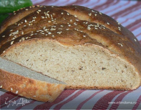 Хлеб с гречневой мукой