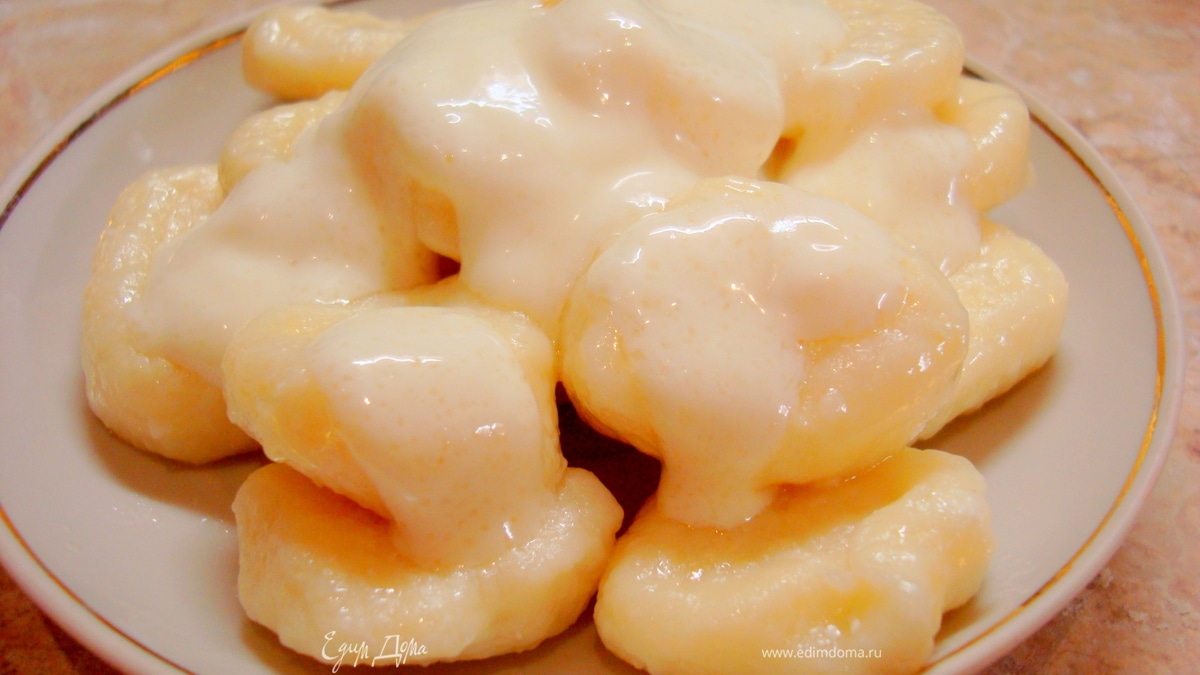 Творожные галушки. Детский марафон