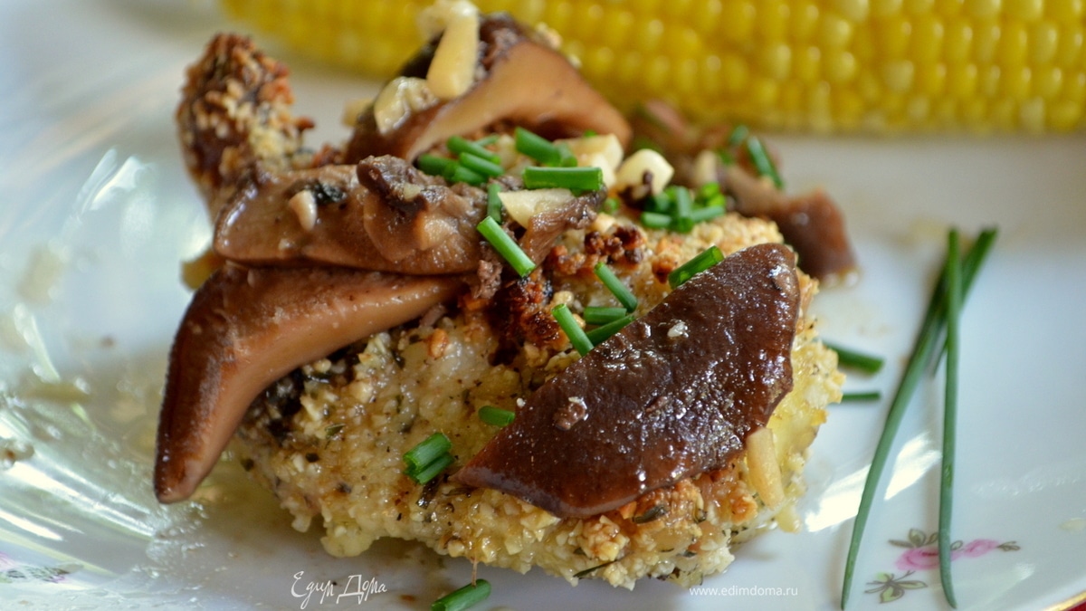 Курочка в грибном соусе