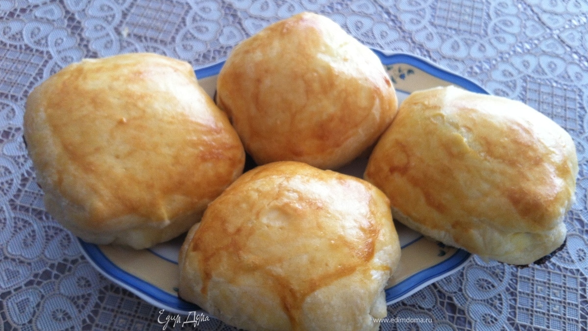 Конвертики с творогом