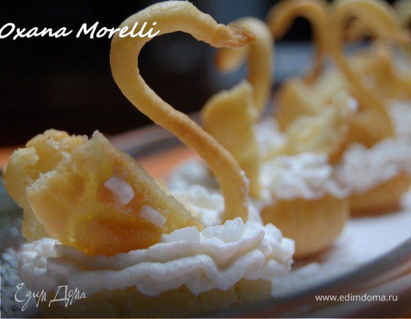 Пирожное "Гуси-Лебеди" (+ МК по оформлению)