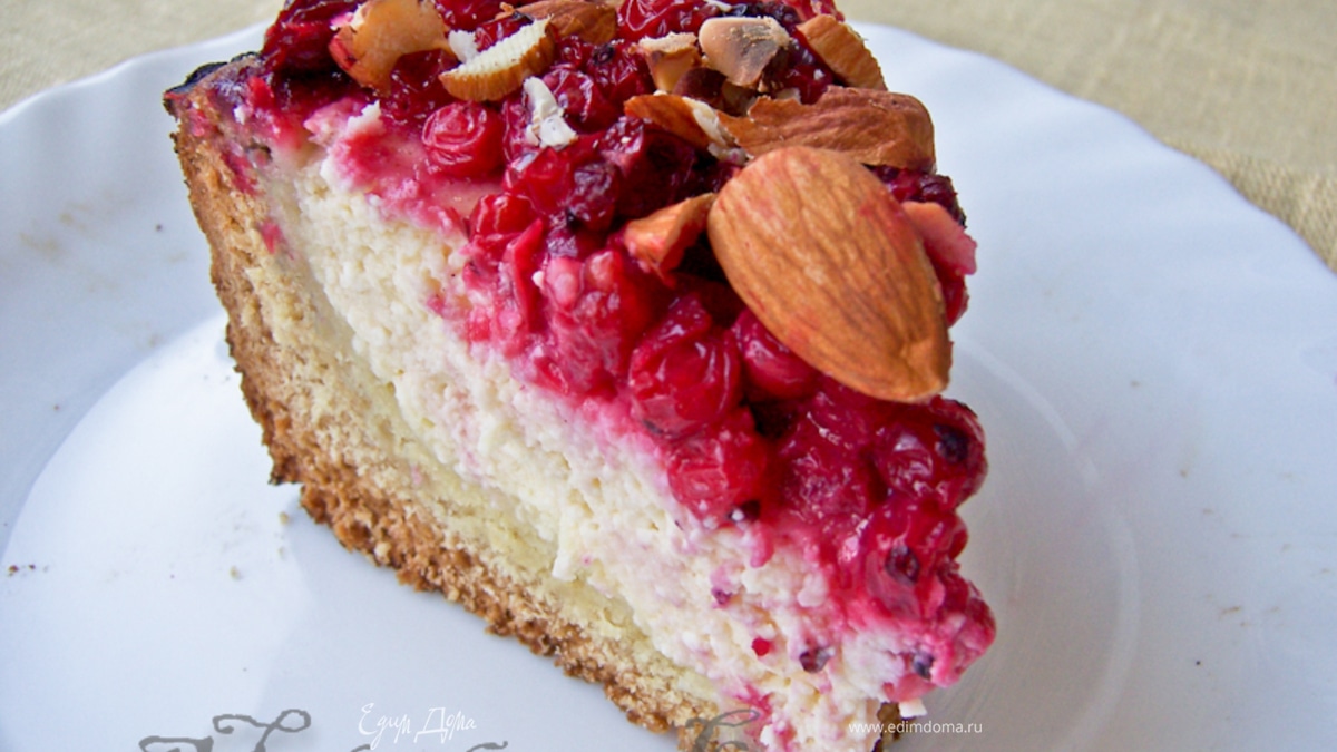 Пирог "Ягодная ватрушка"