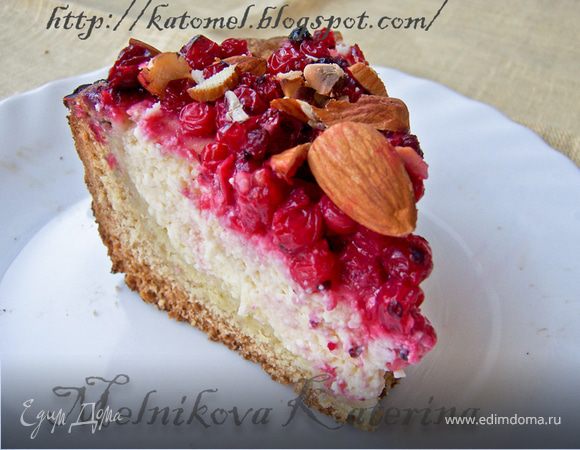 Пирог "Ягодная ватрушка"