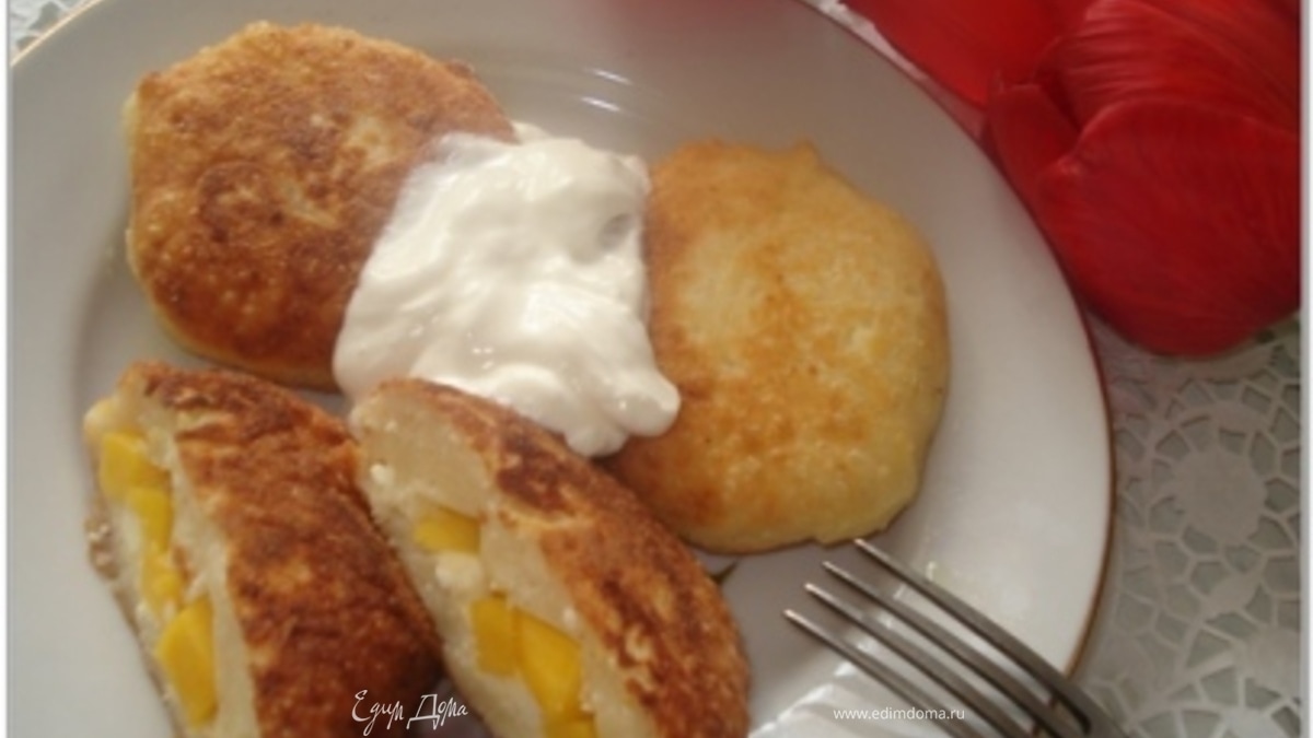 Сырники с манго