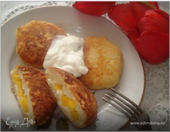 Сырники с манго Сырники с манго