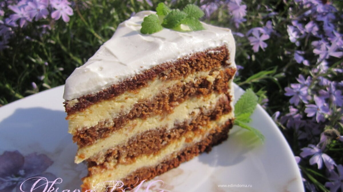 Торт "Медово-творожный"