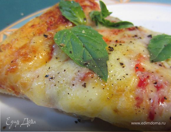 Пицца "Четыре сыра" с тестом от Джейми Оливера Пицца "Четыре сыра" с тестом от Джейми Оливера