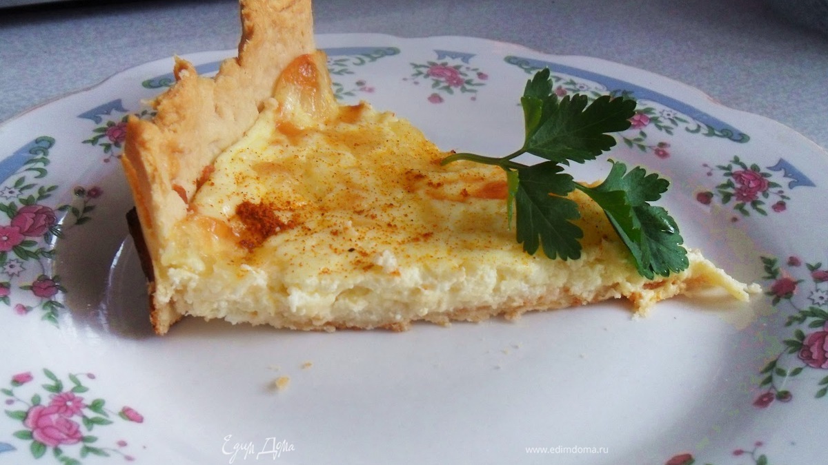 Пирог "Три сыра"