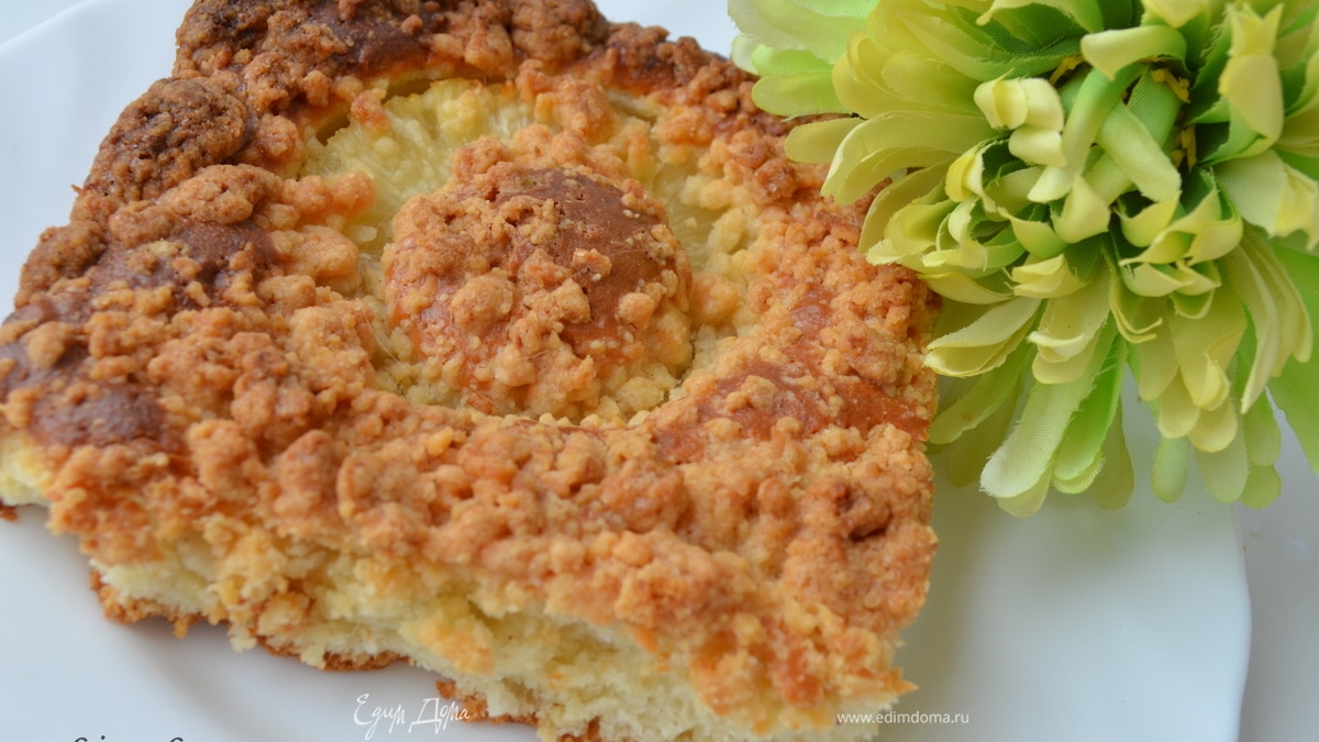 Пирог со штрейзелем "Карибское чудо"