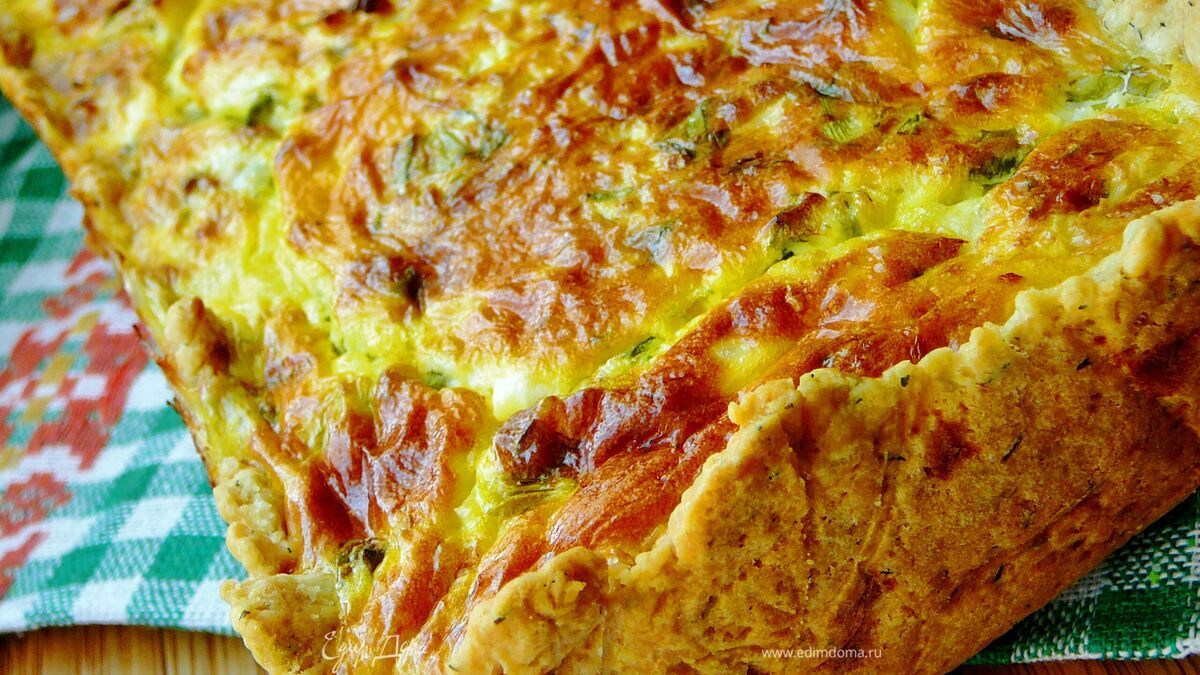 Пирог с цветной капустой