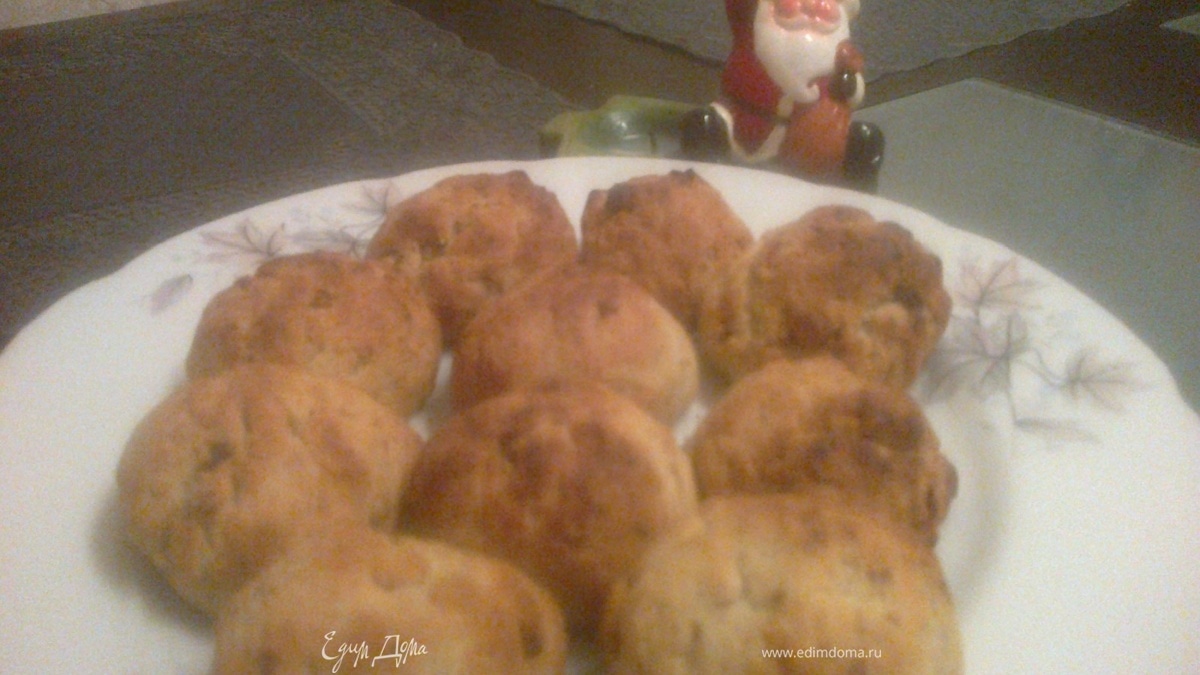 Рождественское ореховое печенье