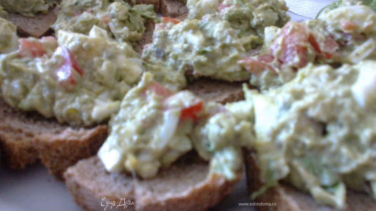 Бутерброды с авокадо