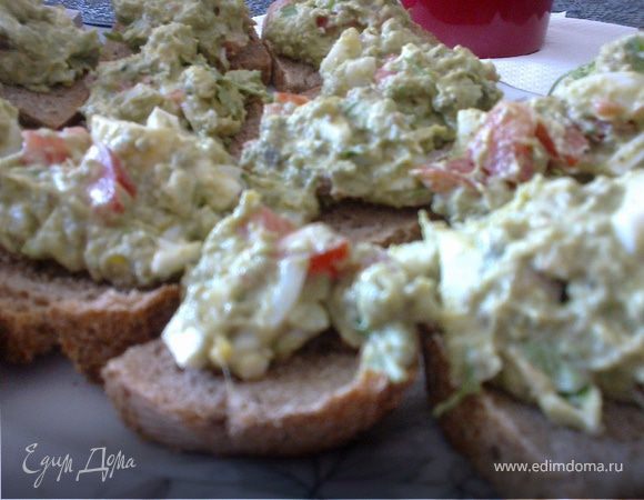 Бутерброды с авокадо
