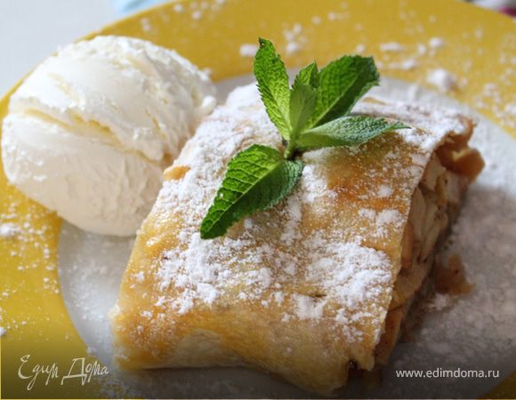 Яблочный штрудель