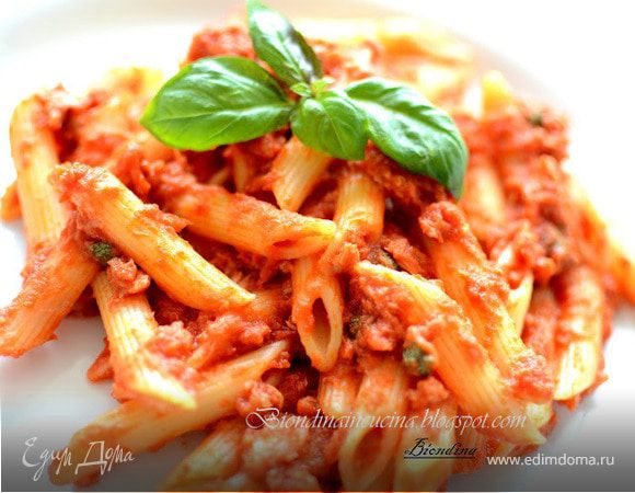 Паста с тунцом Паста с тунцом