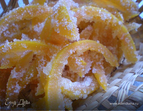 Грейпфрутовые цукаты