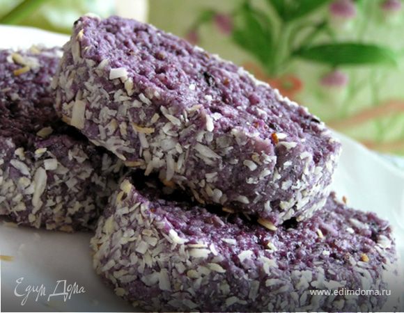 Черничное печенье Черничное печенье