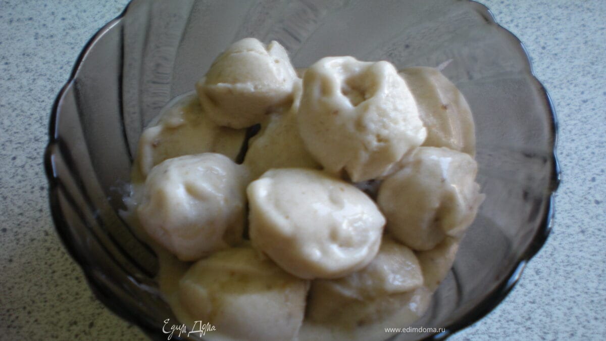 Диетическое банановое мороженое