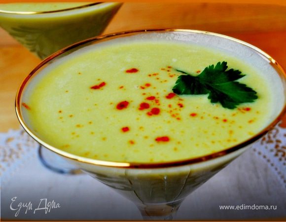 Суп из авокадо с грушами Суп из авокадо с грушами