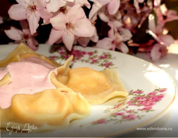 Равиоли с тыквой и рикоттой Равиоли с тыквой и рикоттой