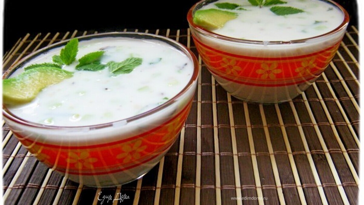 Таратор с авокадо и мятой