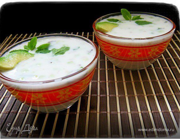 Таратор с авокадо и мятой