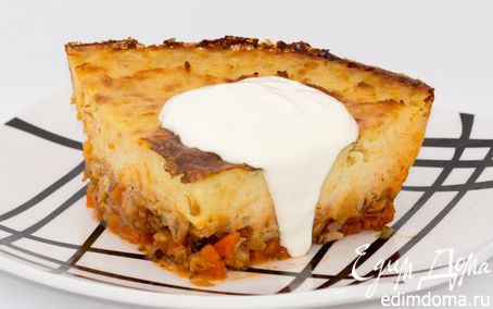 Рецепт Картофельный или пастуший пирог (почти английская классика)