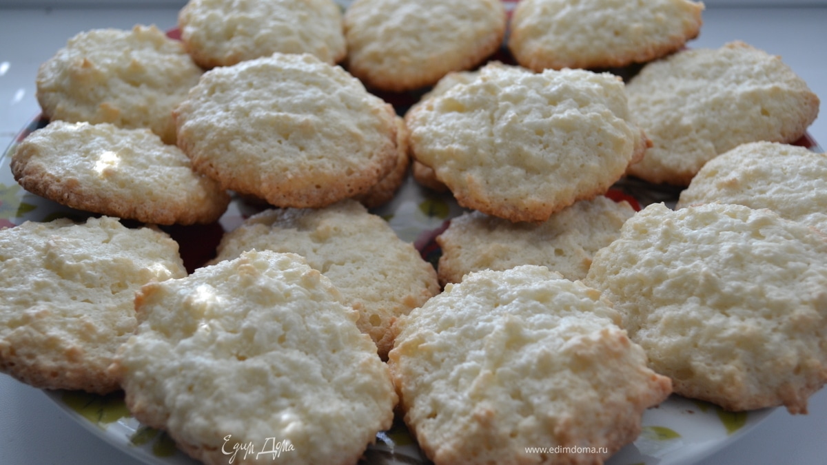 Кокосово-миндальное печенье