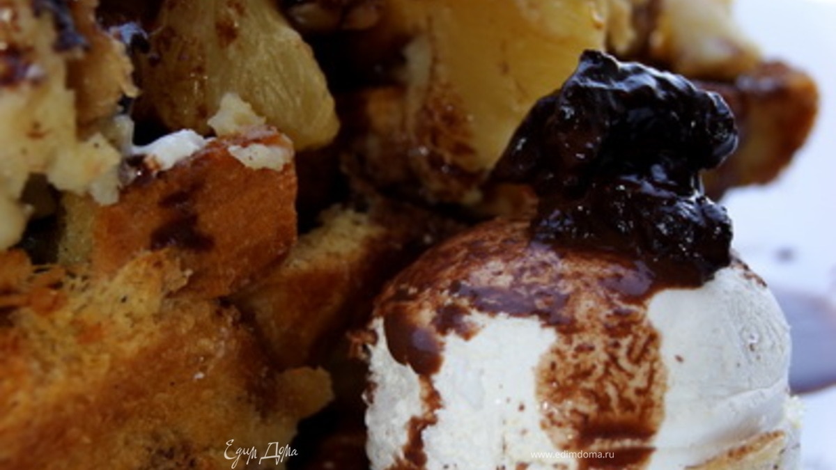 Английский хлебный пудинг